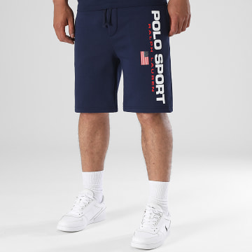Polo Sport Ralph Lauren - Short Jogging Logo Sport Bleu Marine
