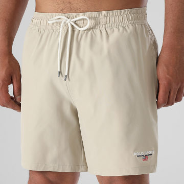 Polo-Shirt Sport Ralph Lauren - Badeshorts Travler Beige