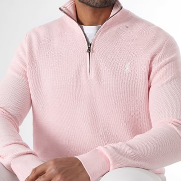 Polo Ralph Lauren - Pull Col Montant Original Player Rose