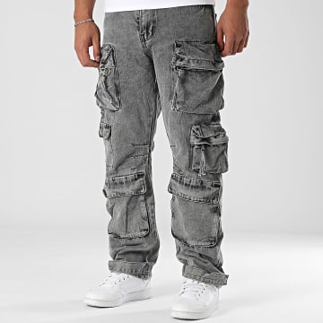 Uniplay - Cargo-Jeans 702 Grau