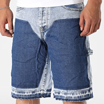 Uniplay - Short Jean 31B Bleu Wash Bleu Denim