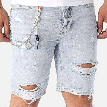 Uniplay - Short Jean Regular Fit 03B Bleu Wash