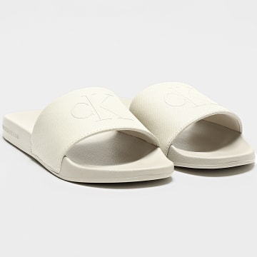 Calvin Klein - Chanclas AOP Print 1269 Beige