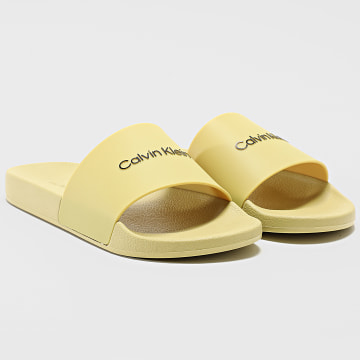 Calvin Klein - Tobogán Piscina Goma 0455 Amarillo Verde