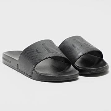 Calvin Klein - Tobogán AOP Print 1269 Negro
