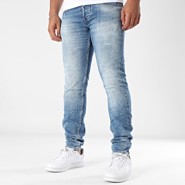 Le Temps Des Cerises - Jean Slim 711 Sernine Bleu Denim