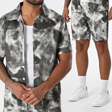 MTX - Ensemble Chemise Manches Courtes Et Short Jogging 23A Gris