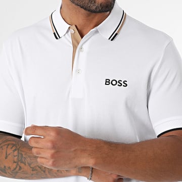 BOSS - Polo Manches Courtes Paddy Pro 50469102 Blanc