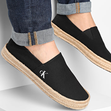 Calvin Klein - Alpargatas Canvas 1251 Negro
