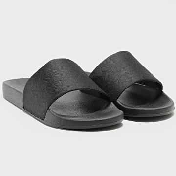 Calvin Klein - Claquettes Pool Slide Jaq Mono 1762 Negro