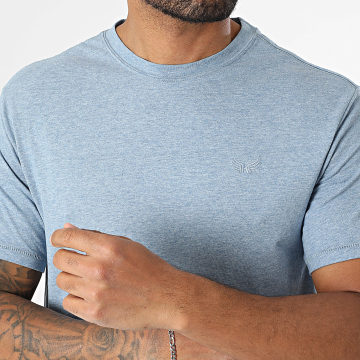 Kaporal - Tee Shirt Pacom Bleu Chiné