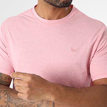 Kaporal - Tee Shirt Pacom Rose Chiné