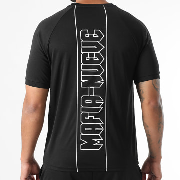 MA9 Mafia Nueve - Camiseta negra Essential Back Tape