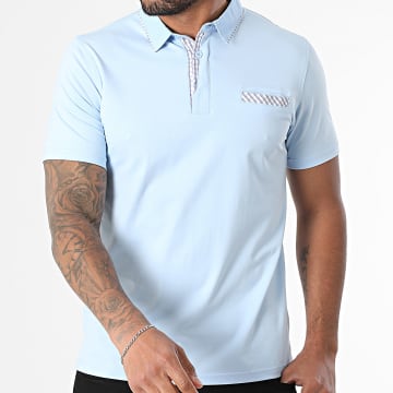 MTX - Polo a maniche corte 032 Azzurro