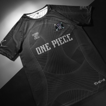 One Piece - Mugiwara Maglia da collezione cangiante nera