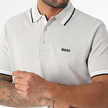 BOSS - Polo Manches Courtes Paddy 50469055 Gris