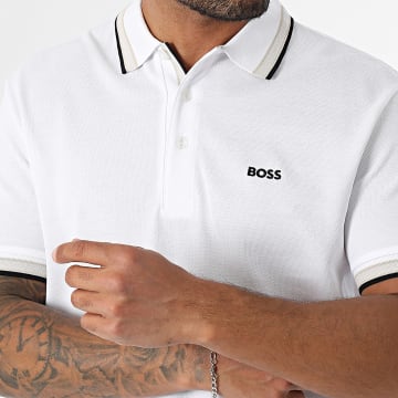 BOSS - Polo Manches Courtes Paddy 50469055 Blanc
