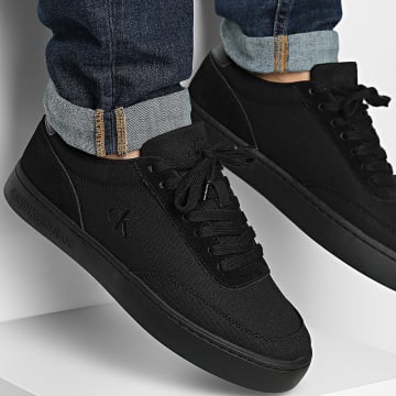 Calvin Klein - Cestini Classic Cupsole MG Canvas 1218 Triplo Nero