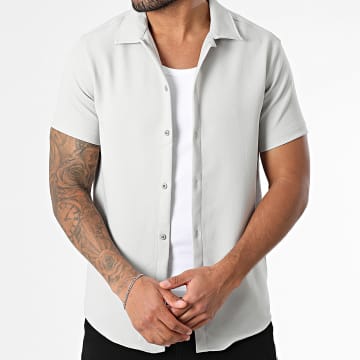 Classic Series - 476 Camicia a maniche corte grigia