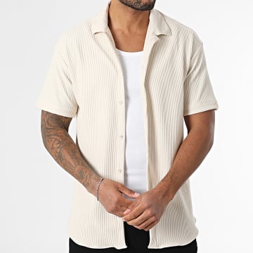 Classic Series - 472 Camicia a maniche corte beige