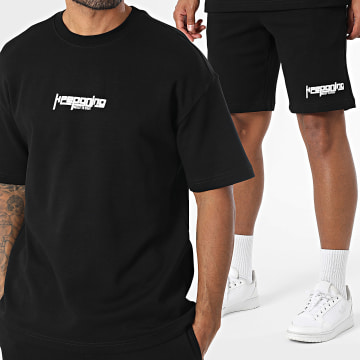 Classic Series - Ensemble Tee Shirt Oversize Et Short Jogging 024 Noir