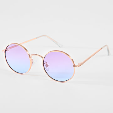 Jeepers Peepers - JP18576 Occhiali da sole sfumati blu chiaro rame-viola