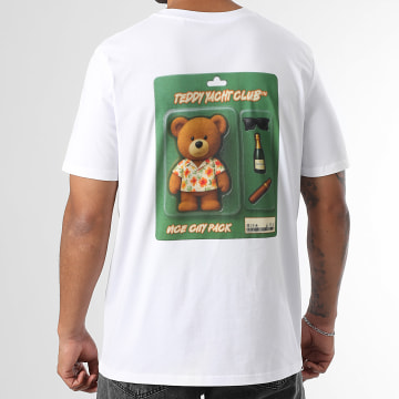 Teddy Yacht Club - Maglietta oversize Vice City Starter Pack Bianco
