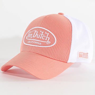 Von Dutch - Gorra Trucker Lof Rosa Blanco