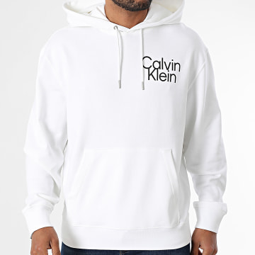 Calvin Klein - Sweat Capuche LV04RC288G Blanc