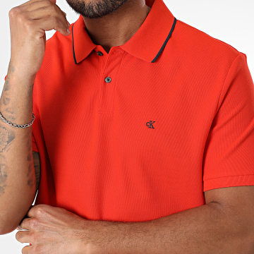 Calvin Klein - Polo Manches Courtes LV04LC239G Orange