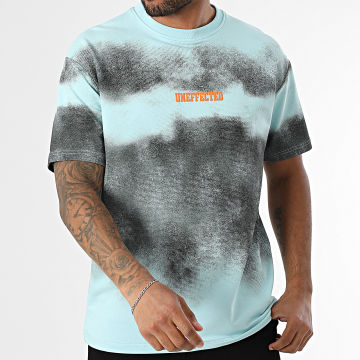 Classic Series - Tee Shirt Oversize 033 Bleu Clair Noir