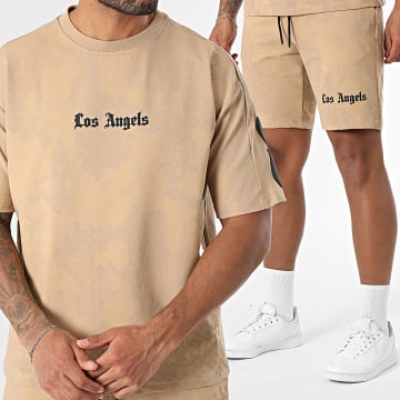 Classic Series - Ensemble Tee Shirt Et Short Jogging 89T Camel