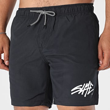 Sale Môme Paris - Shorts de baño SLME Negro Blanco