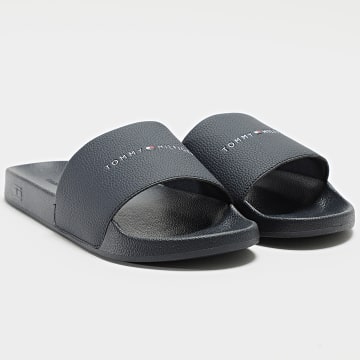 Tommy Hilfiger - Claquettes NYC Pool Slide 5432 Bleu Marine