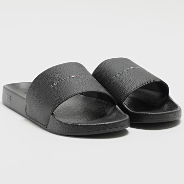 Tommy Hilfiger - Claquettes NYC Pool Slide 5432 Noir
