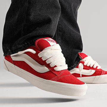 Vans - Baskets Knu Skool D75BOP1 Racing Red Marshmallow