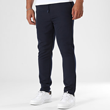 Classic Series - Pantalon Uni Slim Fit 015 Bleu Marine