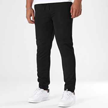 Classic Series - Pantalon Uni Slim Fit 015 Noir