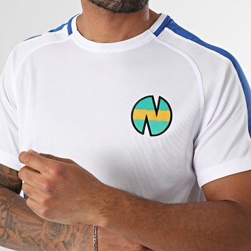 Okawa Sport - Maillot De Sport A Bandes New Team 1 Blanc