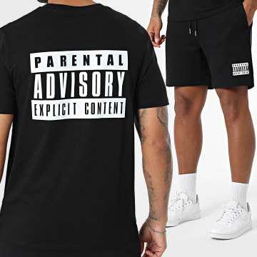 Parental Advisory - Bundle T-Shirt Und Jogginghose Schwarz
