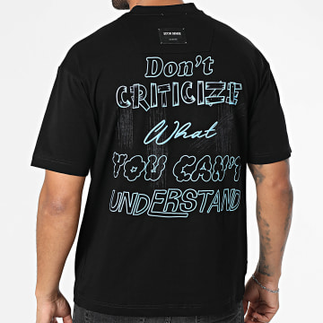 Uniplay - Camiseta oversize 01J Negra