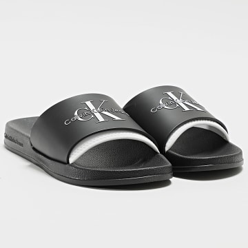 Calvin Klein - Slide Monograma 0361 Negro