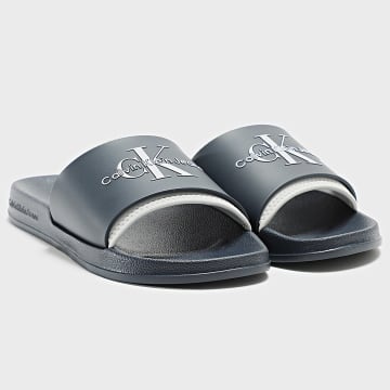 Calvin Klein - Slide Monograma 0361 Azul marino