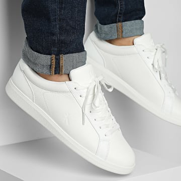 Calvin Klein - Scarpe da ginnastica a basso profilo 1190 Triple Bright White