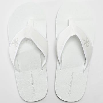 Calvin Klein - Chanclas CV 1235 Blanco