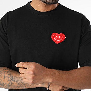Uniplay - Tee Shirt Oversize 201 Noir Rouge