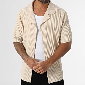 Zelys Paris - Chemise Manches Courtes TTA Beige