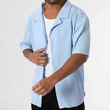Zelys Paris - Chemise Manches Courtes TTA Bleu Clair