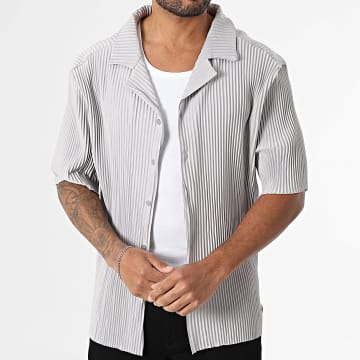 Zelys Paris - Chemise Manches Courtes TTA Gris