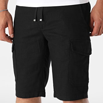 American People - Bamboe Cargo Korte Broek Zwart